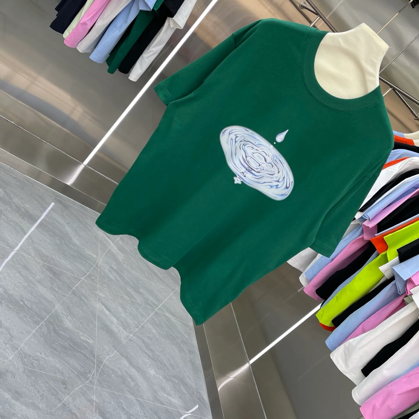 New Arrival Casablanca Classic Series T ～ ， ， 。 ， Classic ， In Stock ！ ：White Black Green Blue （5 ） Size：S M L XL XXL